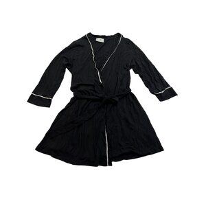 Cosabella Let Me Sleep Robe in Black
